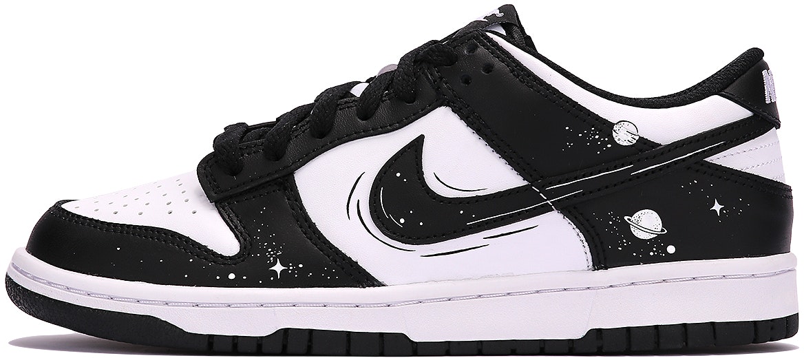 custom-shoes-nike-dunk-low-panda-space-exploration