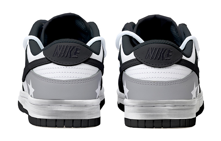 Purchase 【定制鞋款】耐克Dunk Low 'Panda Stars 解构版' DH9765-002(Team拾玖-黑灰星星女S-BOX)