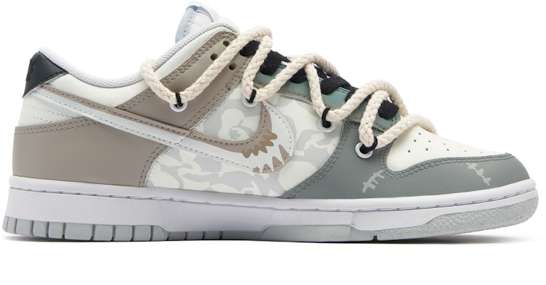 나이키 덩크 로우 '판다 트릭 정글' (커스텀) DV0831-101(TeamH-男款森林果实S-BOX) Order 나이키 덩크 로우 '판다 트릭 정글' (커스텀) DV0831-101(TeamH-男款森林果实S-BOX)