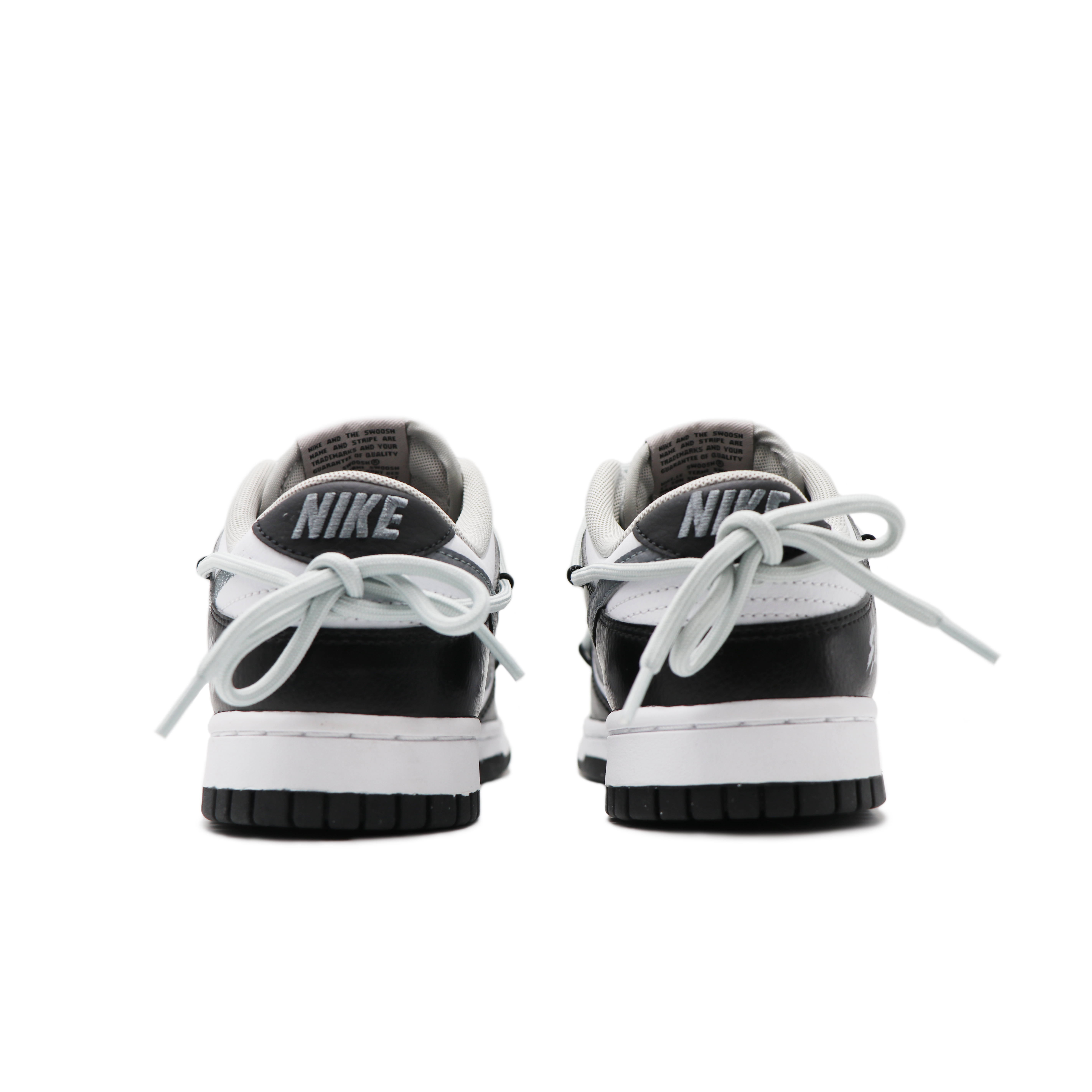 Purchase [Kasut Custom] Nike Dunk Low 'Panda Vapour Puppet' FD0661-100(Team17-双钩泼墨)
