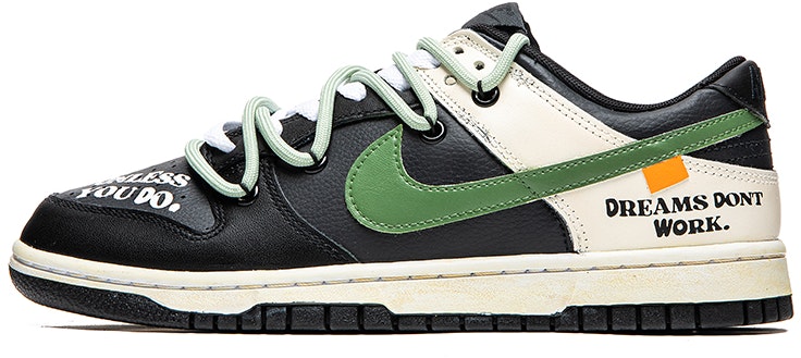 custom-shoes-nike-dunk-low-panda-vibes-deconstructed-double-laces-with-graffiti