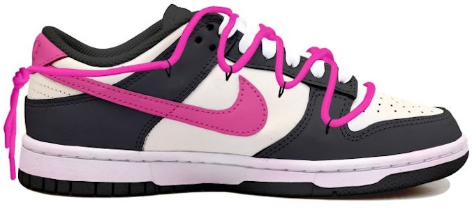 나이키 덩크 로우 '빈티지 핑크 스우시' (커스텀) DD1391-100(Team拾玖-黑白玫红钩男S-BOX) Order 나이키 덩크 로우 '빈티지 핑크 스우시' (커스텀) DD1391-100(Team拾玖-黑白玫红钩男S-BOX)