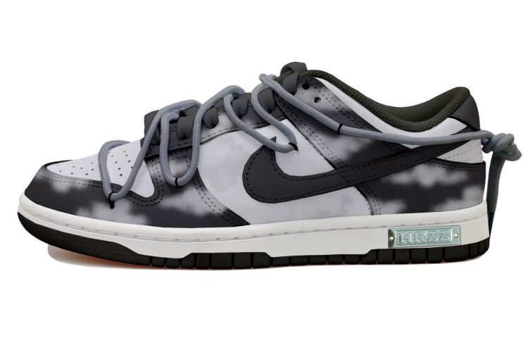 [Custom Shoes] Nike Dunk Low 'Panda White Cloud Deconstructed'