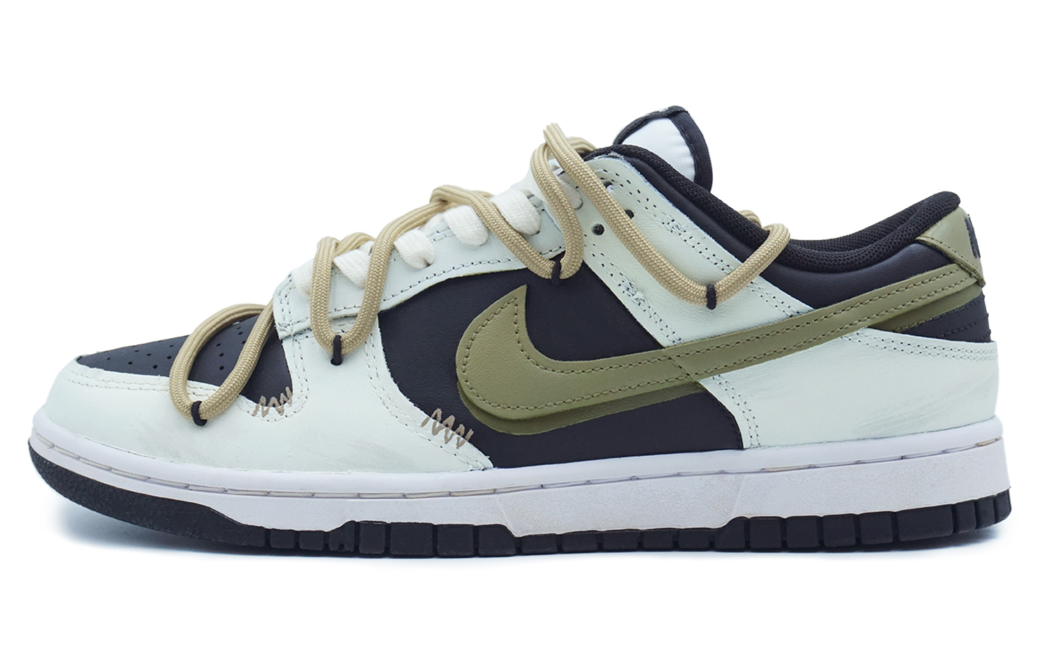 Order [Kasut Custom] Nike Dunk Low 'Panther Olive' DD1391-100(Team108-男款丛林探险者)