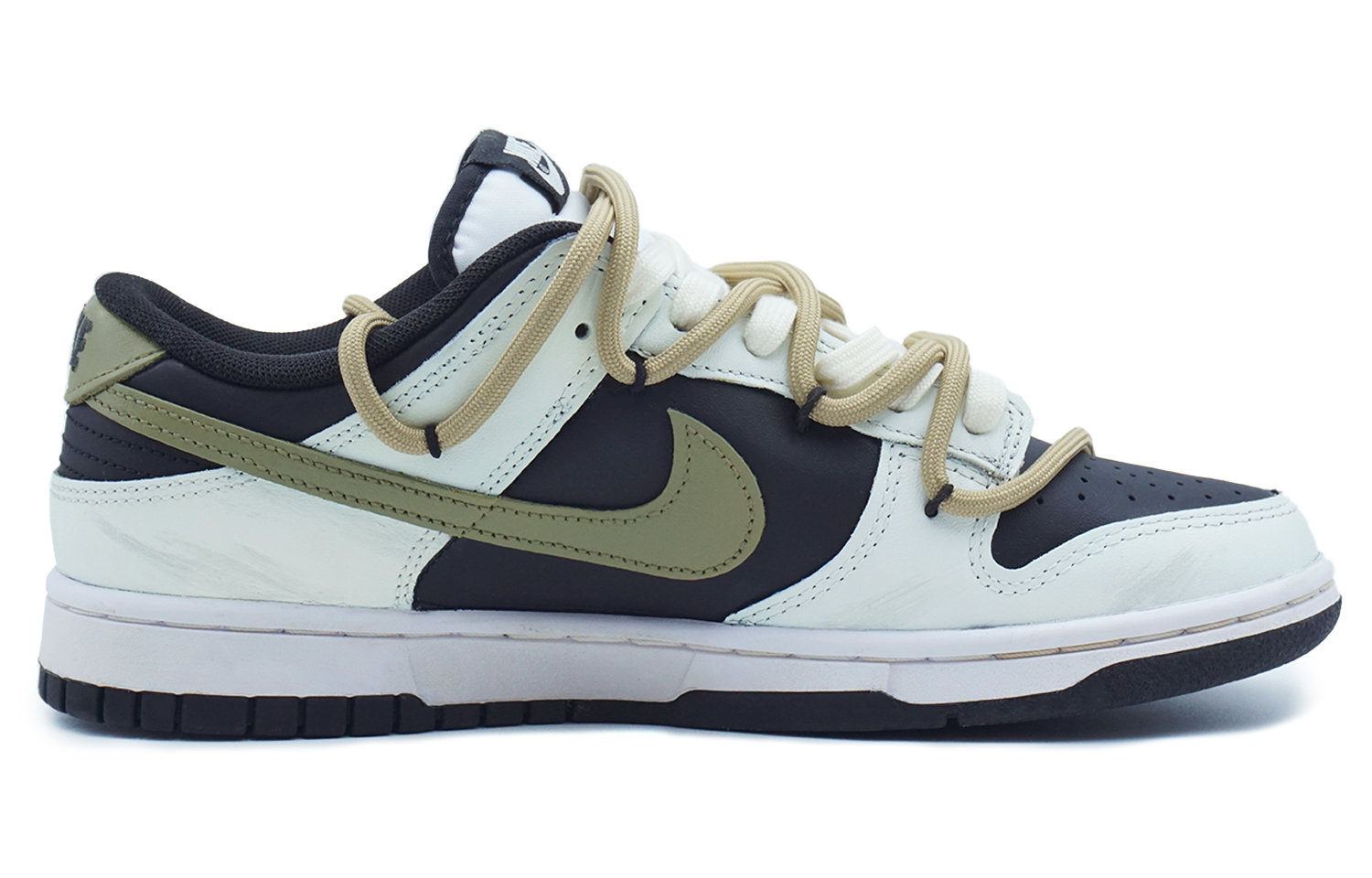 Lookbook [Kasut Custom] Nike Dunk Low 'Panther Olive' DD1391-100(Team108-男款丛林探险者)