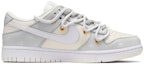 Order 【定製球鞋】Nike Dunk Low 小熊 貼布 低幫 板鞋 GS 灰黃
