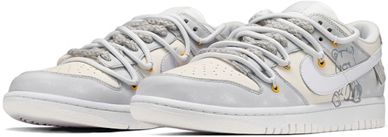 【カスタムシューズ】ナイキ ダンク ロー “パッチベア グレー イエロー” DH9765-100(TeamE-女款小熊贴布灰黄) Lookbook 【カスタムシューズ】ナイキ ダンク ロー “パッチベア グレー イエロー” DH9765-100(TeamE-女款小熊贴布灰黄)