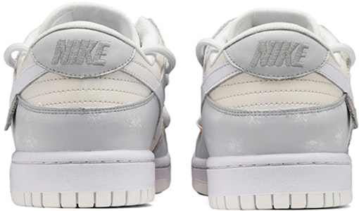 【定製球鞋】Nike Dunk Low 小熊 貼布 低幫 板鞋 GS 灰黃 Shop 【定製球鞋】Nike Dunk Low 小熊 貼布 低幫 板鞋 GS 灰黃