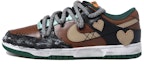 Buy 나이키 덩크 로우 '패치워크 블랙브라운' (커스텀) DD1391-300(Team拾玖-贴布爱心男S-BOX)