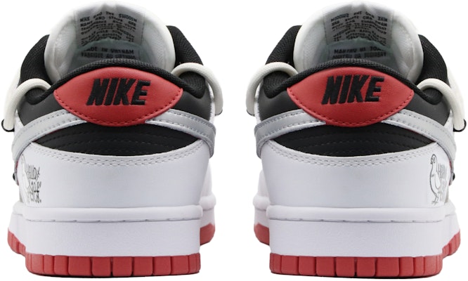나이키 덩크 로우 '평화 비둘기 레드 화이트' (커스텀) FD9762-061(Team57-男女款白鸟) Shop 나이키 덩크 로우 '평화 비둘기 레드 화이트' (커스텀) FD9762-061(Team57-男女款白鸟)