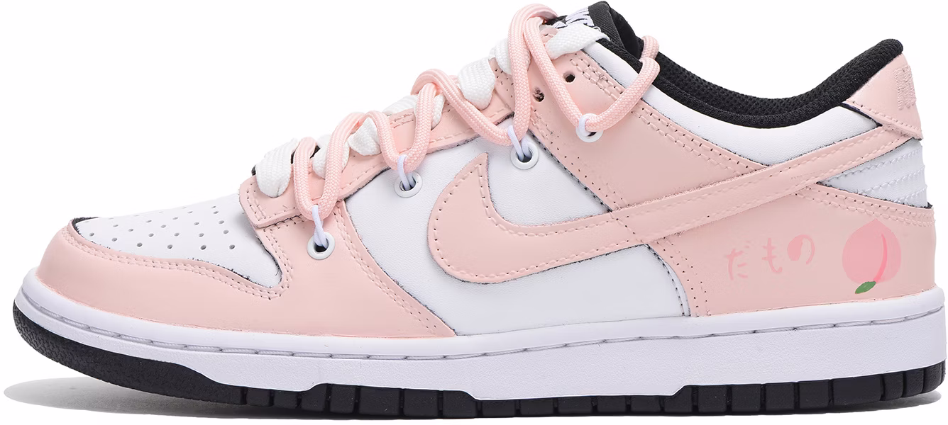 custom-shoes-nike-dunk-low-peach-pink