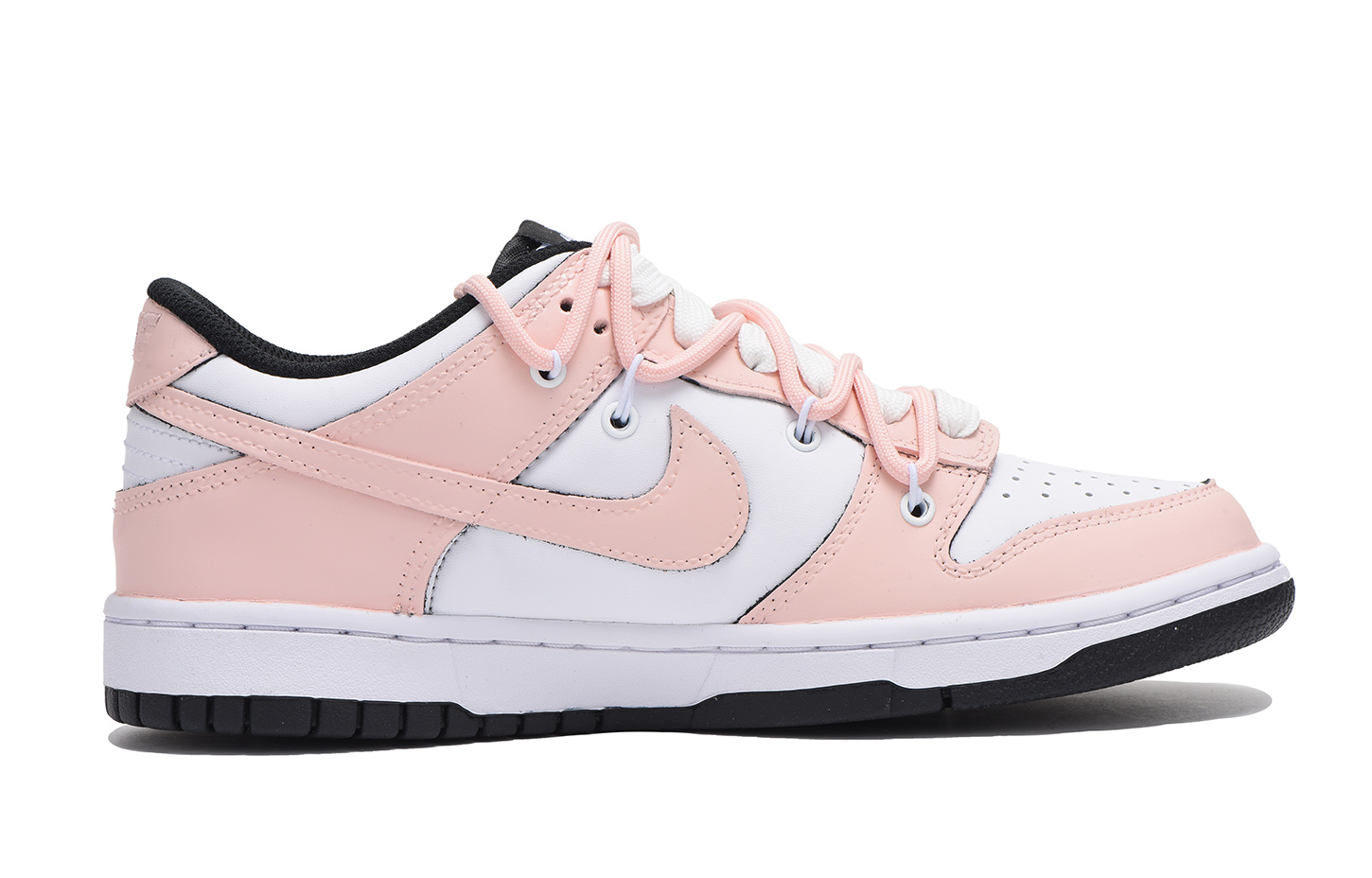 Order [Sepatu Custom] Nike Dunk Low 'Peach Pink' Wanita CW1590-100(Team拾伍-女款粉桃)
