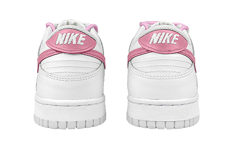 Purchase 【客製化球鞋】 Nike Dunk 低筒 解構 雙鞋帶 笑臉布貼 桃子 襪子 禮盒 低筒 滑板鞋 男款 白粉