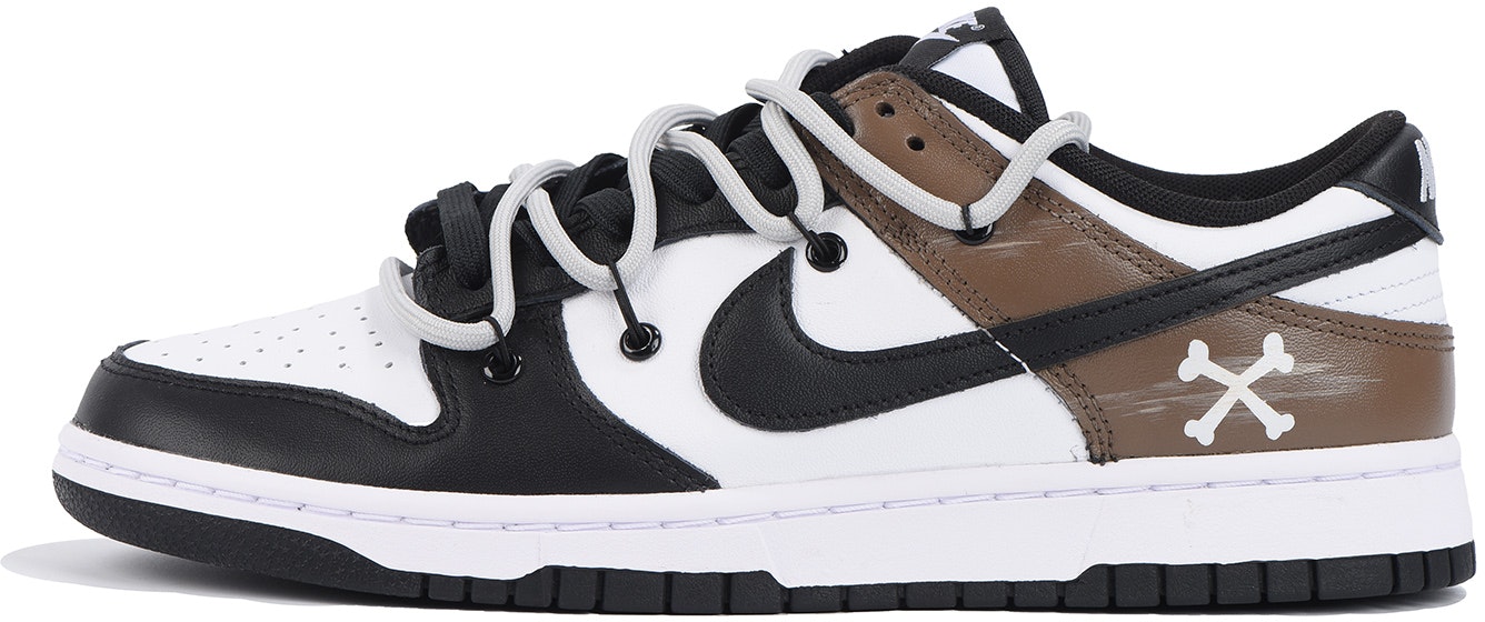 custom-shoes-nike-dunk-low-petro-black-cross-vintage-earth-tones