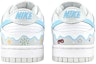 Purchase 【定制球鞋】Nike Dunk Low Photon Dust 手繪 噴繪 塗鴉 雪山 流淌 滑板 滑雪 字母 板鞋 男女同款 白灰藍