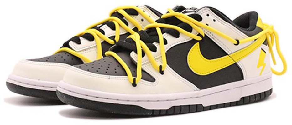 나이키 덩크 로우 '피카츄' (커스텀) FD1232-001(team72-皮卡丘) Lookbook 나이키 덩크 로우 '피카츄' (커스텀) FD1232-001(team72-皮卡丘)