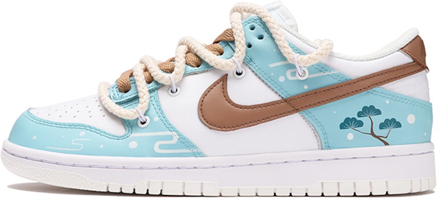 Nike Dunk Low Personalizadas "Bambú y Pino" DH9765-100(TeamThree-女款松柏蓝白) Buy Nike Dunk Low Personalizadas "Bambú y Pino" DH9765-100(TeamThree-女款松柏蓝白)