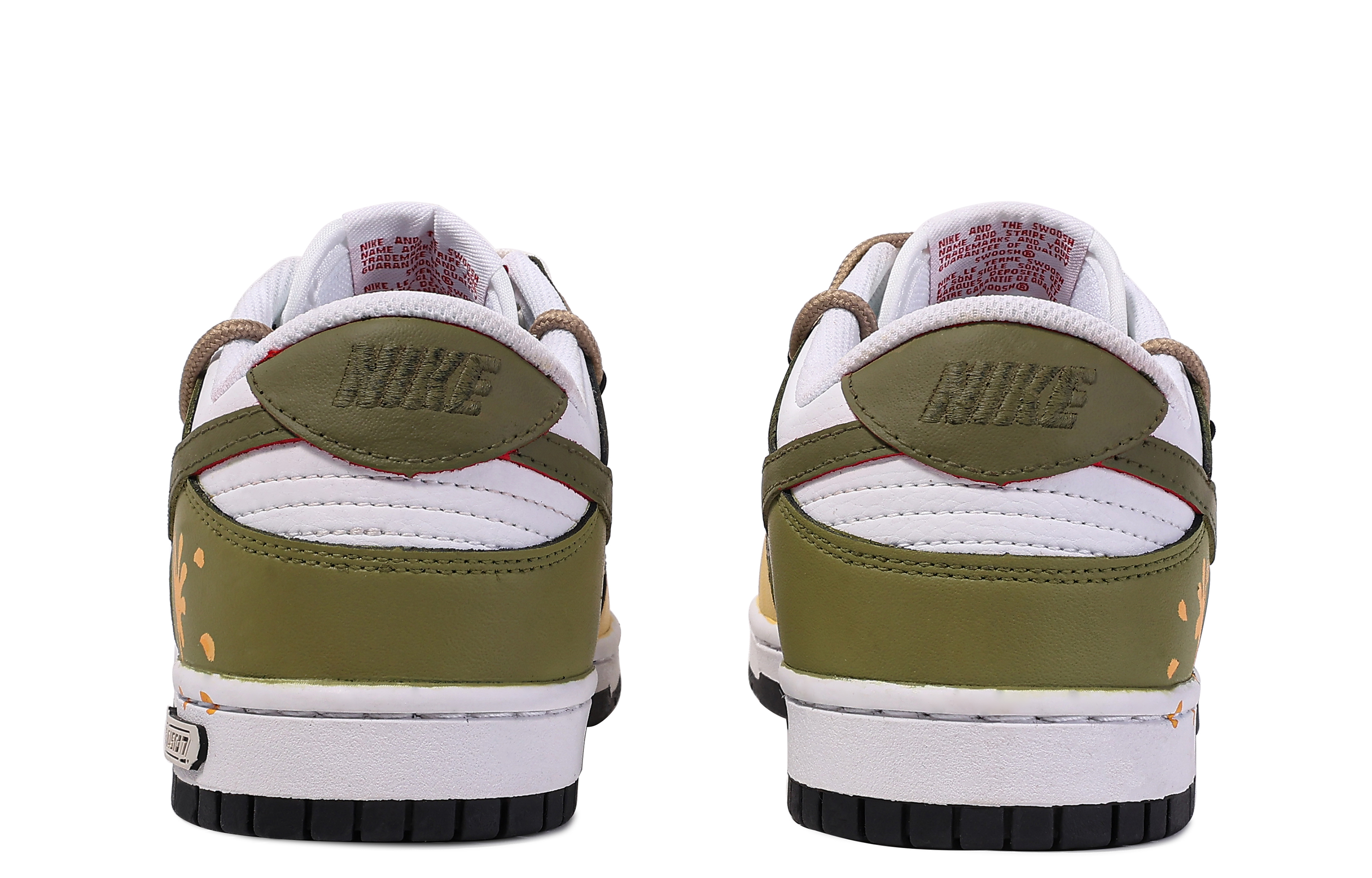 Purchase [Kasut Custom] Nike Dunk Low 'Nenas Oren-Hijau' FB3354-001(TeamM-菠萝蜜)