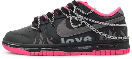 ナイキ ダンク LOW ピンクブラッククラッシュ (Nike Dunk LOW Pink/Black Clash) DZ5196-600-444214 Buy ナイキ ダンク LOW ピンクブラッククラッシュ (Nike Dunk LOW Pink/Black Clash) DZ5196-600-444214