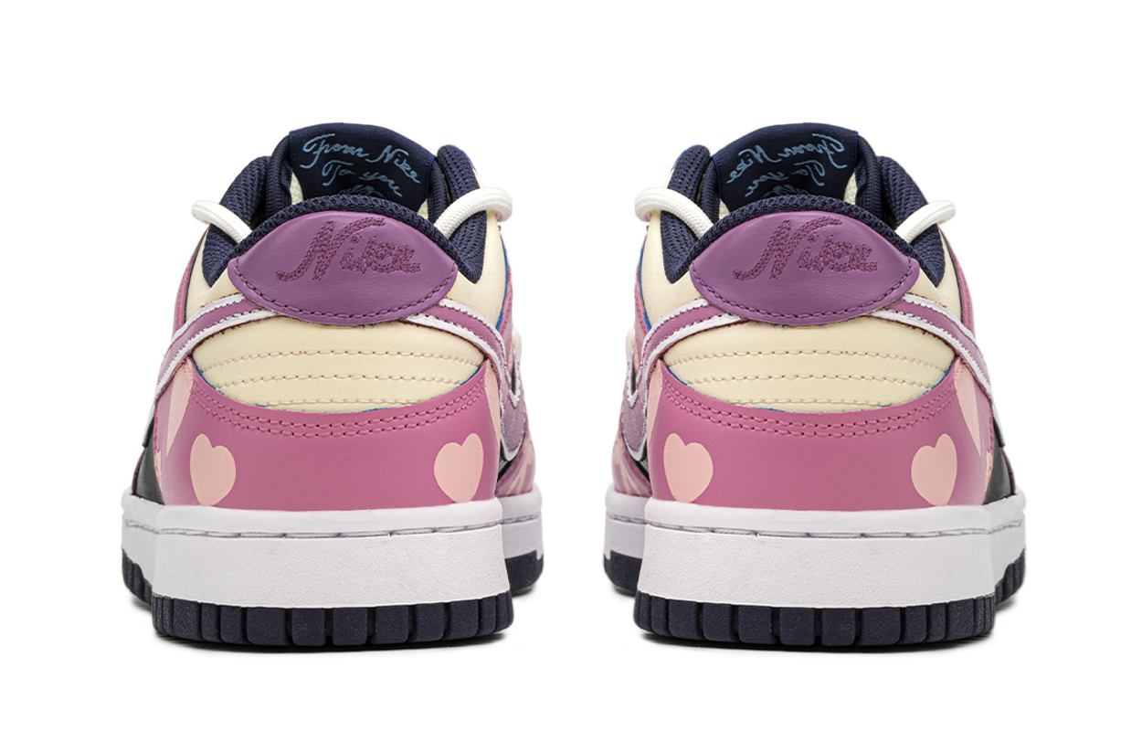 Purchase [Zapatillas Personalizadas] Nike Dunk Low 'Rosa Negro FZBB' FV8119-161(TeamA-爱爱)