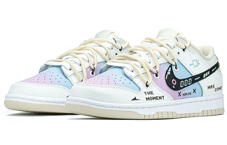 Lookbook 【定製球鞋】【預售】Nike Dunk Low 特殊禮盒 心動時刻 板鞋 男款 粉藍米