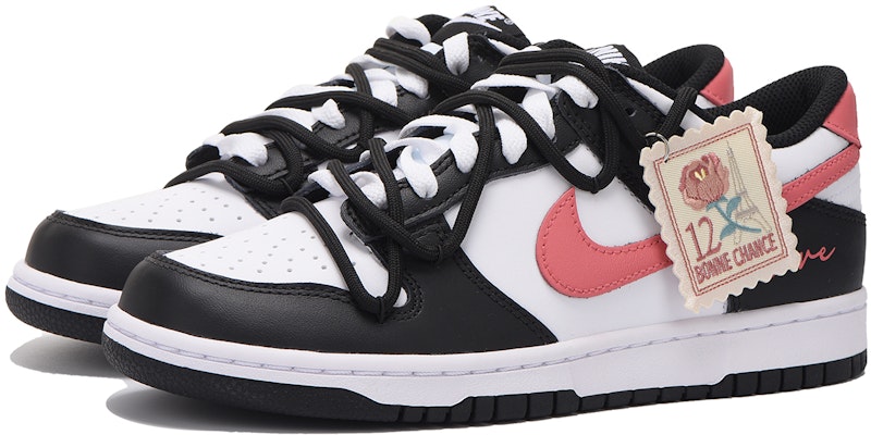 【定製球鞋】Nike Dunk Low 栗子 高街 防滑耐磨 低筒 滑板鞋 GS 粉色 Lookbook 【定製球鞋】Nike Dunk Low 栗子 高街 防滑耐磨 低筒 滑板鞋 GS 粉色
