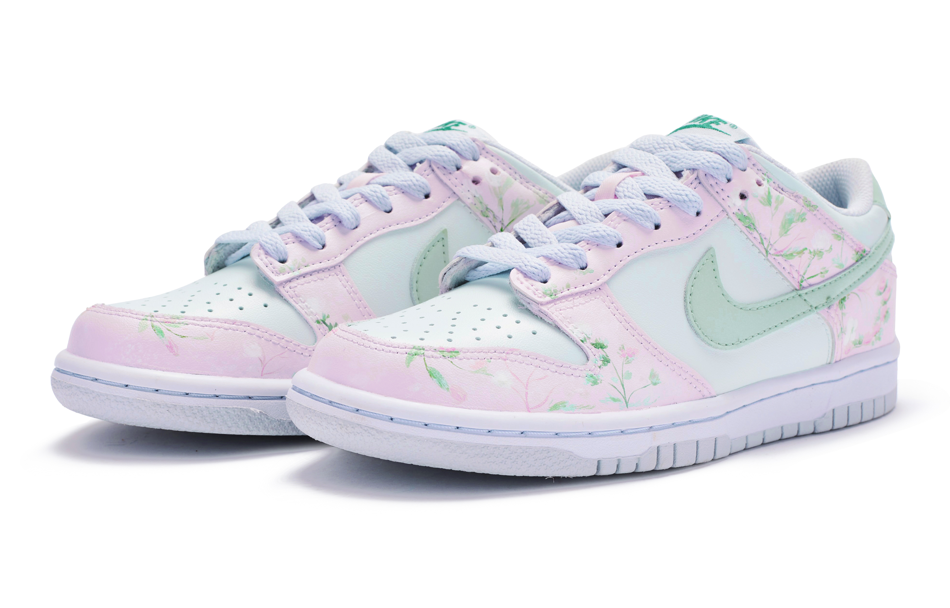 Sizing ナイキ ダンク ロー「ピンク フローラル」- カスタム シューズ FD1232-002(TeamR-女款夏日物语S-BOX)