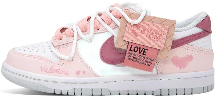 custom-shoes-nike-dunk-low-pink-graffiti-heart-dh-9765-102-team175-love