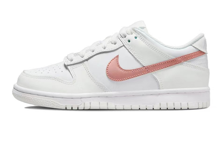 Details for 나이키 덩크 로우 '핑크 그래피티 하트' (커스텀) DH9765-100(TeamB-女款粉红爱心)