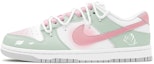 Buy 【カスタムシューズ】ナイキ ダンク ロー 'ピンク グリーン ローズ ラバー' DV0831-101(TeamS-粉绿玫瑰男S-BOX)