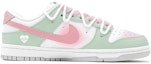 Order 【カスタムシューズ】ナイキ ダンク ロー 'ピンク グリーン ローズ ラバー' DV0831-101(TeamS-粉绿玫瑰男S-BOX)
