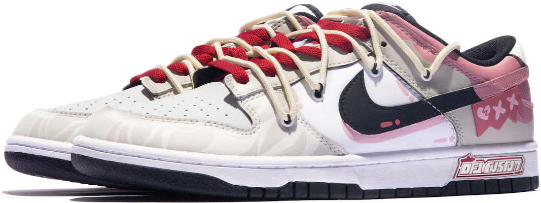 ナイキ ダンク Low ピンク灰グラフィティ (Nike Dunk Low Pink Grey Graffiti) DD1391-100(TeamM-男款琳琅之上S-BOX) Lookbook ナイキ ダンク Low ピンク灰グラフィティ (Nike Dunk Low Pink Grey Graffiti) DD1391-100(TeamM-男款琳琅之上S-BOX)