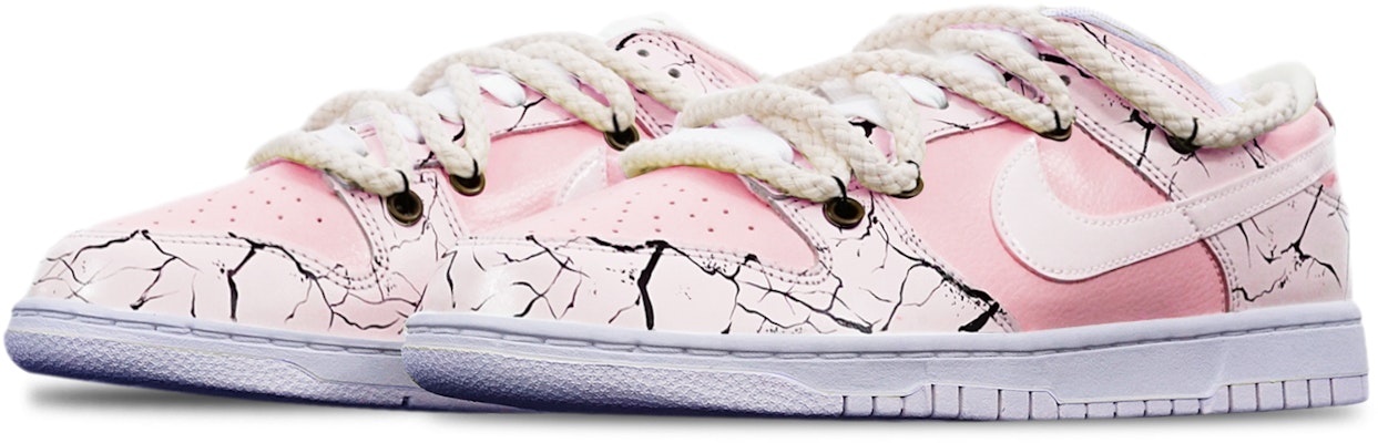 나이키 덩크 로우 '핑크 마카롱' (커스텀) DH9765-100(TeamT-爆裂纹粉红白女S-BOX) Lookbook 나이키 덩크 로우 '핑크 마카롱' (커스텀) DH9765-100(TeamT-爆裂纹粉红白女S-BOX)