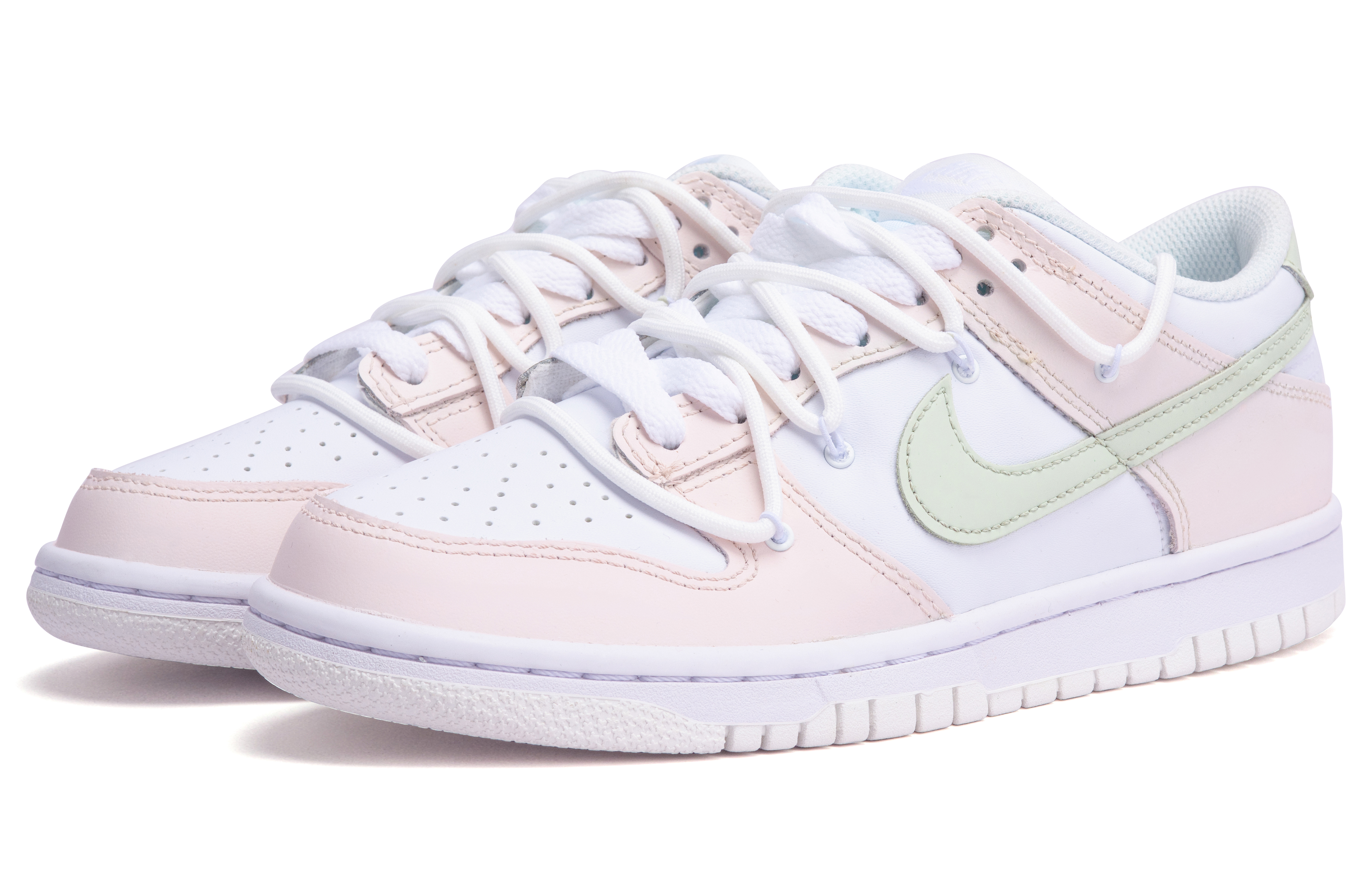 Lookbook [Sepatu Kustom] Nike Dunk Low 'Kenangan Merah Muda' DH9765-100(Team44-粉色回忆)