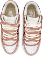 나이키 덩크 로우 '핑크 모아레 패치워크' (커스텀) DV0833-100(Team16-奶油milk粉棕2.0) Shop 나이키 덩크 로우 '핑크 모아레 패치워크' (커스텀) DV0833-100(Team16-奶油milk粉棕2.0)