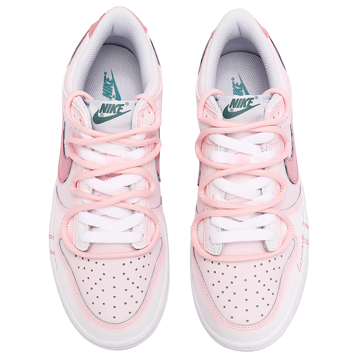 Purchase [Kasut Kastam] Nike Dunk Low 'Bulan Mawar Merah Jambu' FD1232-002(TeamThree-粉色浪漫SBOX)