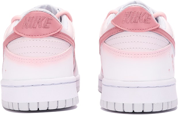 【訂製球鞋】 Nike Dunk Low 月亮玫瑰粉色浪漫 低筒滑板鞋 GS 粉白 Details for 【訂製球鞋】 Nike Dunk Low 月亮玫瑰粉色浪漫 低筒滑板鞋 GS 粉白