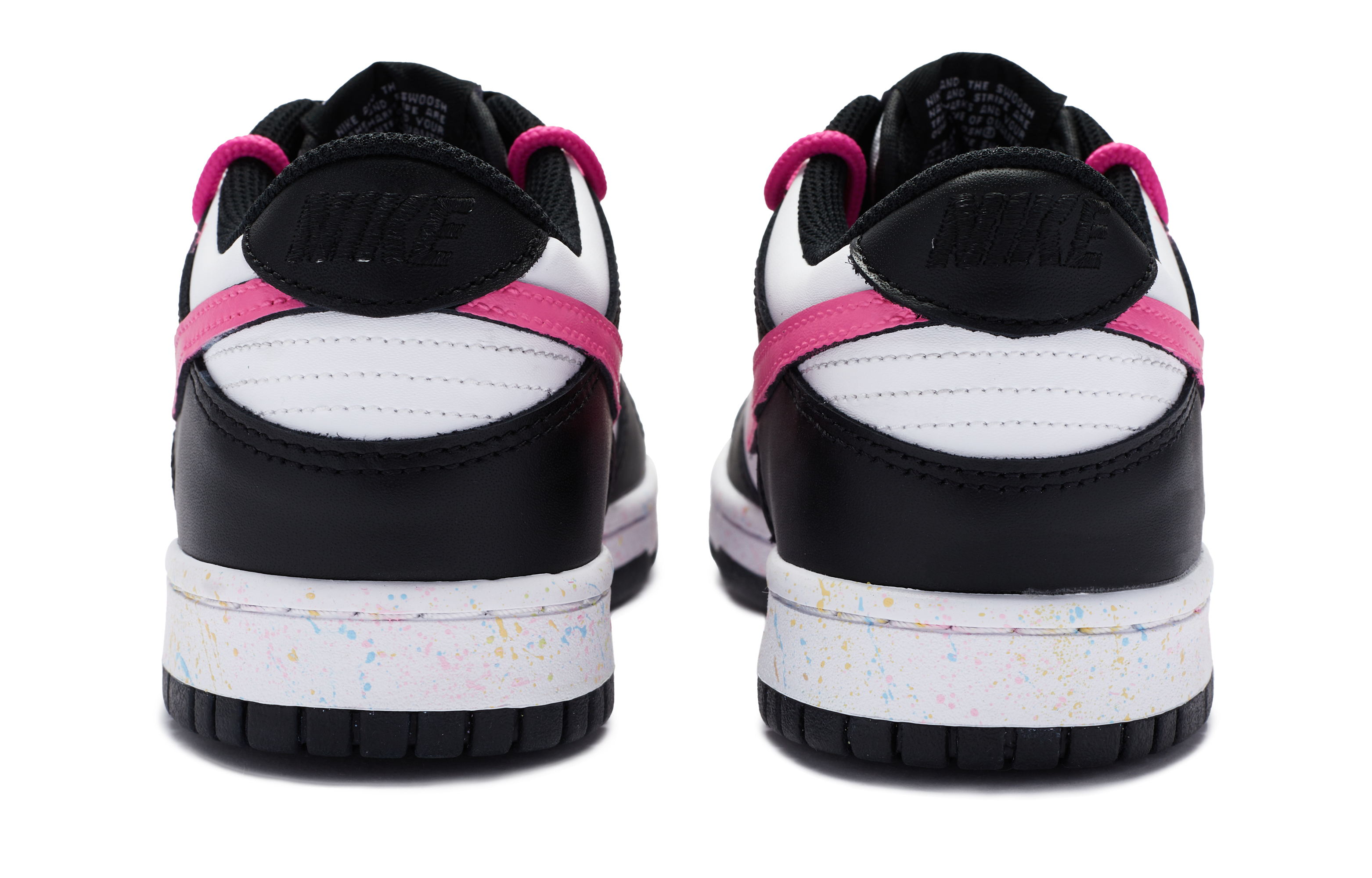 Shop Zapatillas Nike Dunk Low 'Pink Power' Personalizadas: Rosa, Negro y Blanco CW1590-100(TeamR-女款粉色力量)