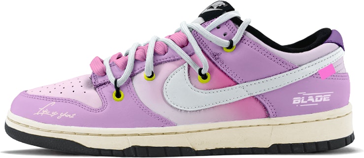 custom-shoes-nike-dunk-low-pink-purple-gradient
