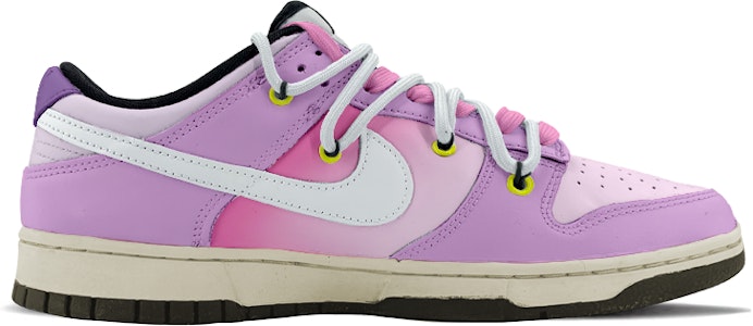 ナイキ ダンク ロー 'ピンク パープル グラデーション' カスタム シューズ CW1590-100(TeamK-紫色霓虹S-BOX) Order ナイキ ダンク ロー 'ピンク パープル グラデーション' カスタム シューズ CW1590-100(TeamK-紫色霓虹S-BOX)