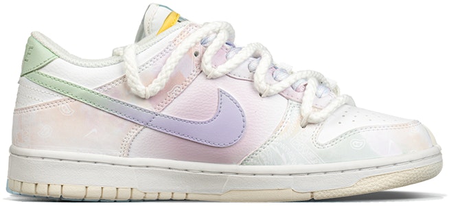 ナイキダンクロー『ピンクパープルサイケデリックペイズリー』カスタムシューズ FJ7707-131(Team62-星空腰果花) Lookbook ナイキダンクロー『ピンクパープルサイケデリックペイズリー』カスタムシューズ FJ7707-131(Team62-星空腰果花)