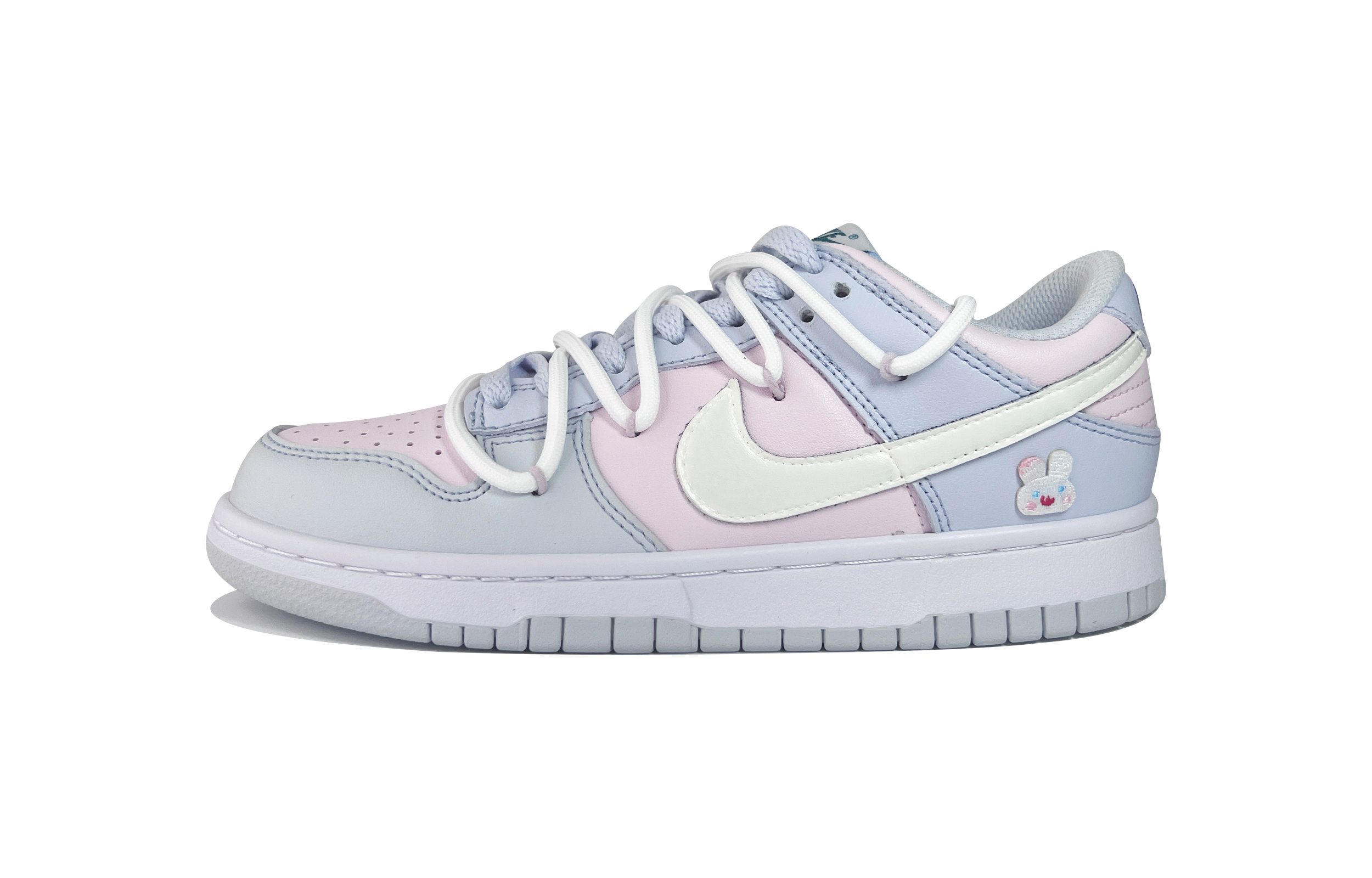 Order [Zapatillas Personalizadas] Nike Dunk Low 'Conejo Rosa Deconstruido' FD1232-002(TeamD-GS款粉嫩小白兔)