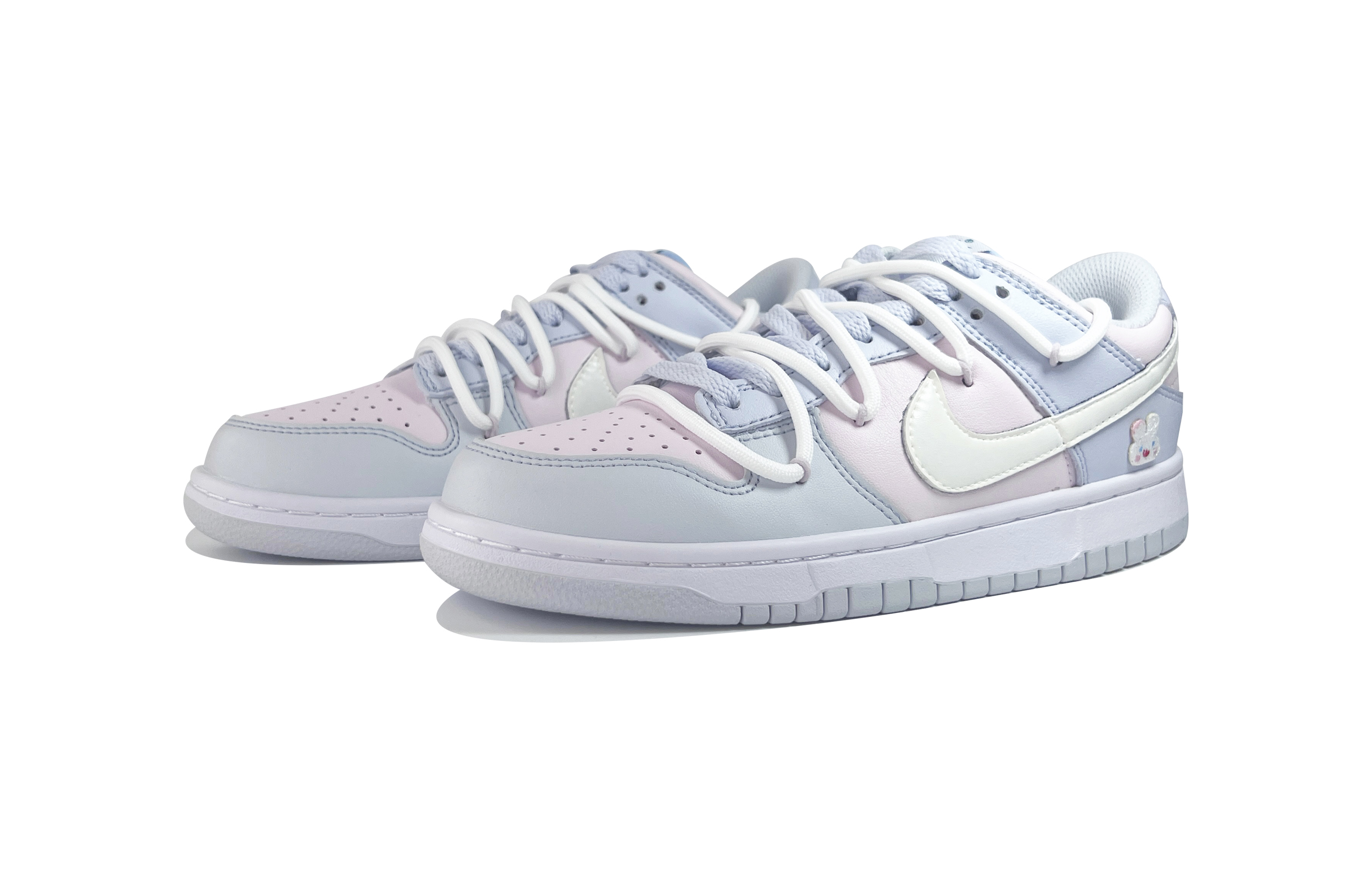 Shop [Zapatillas Personalizadas] Nike Dunk Low 'Conejo Rosa Deconstruido' FD1232-002(TeamD-GS款粉嫩小白兔)