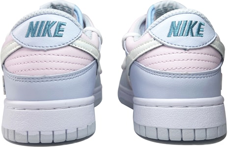 【客製化球鞋】 Nike Dunk Low 粉嫩小白兔 解構風 雙鞋帶 校園風 低筒 板鞋 GS 藍粉 Details for 【客製化球鞋】 Nike Dunk Low 粉嫩小白兔 解構風 雙鞋帶 校園風 低筒 板鞋 GS 藍粉