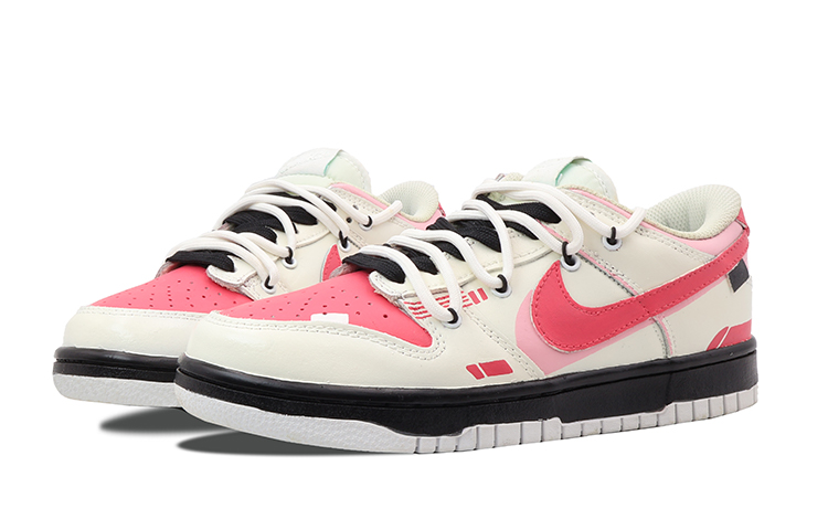 Lookbook [Sepatu Custom] Nike Dunk Low 'Pink Shadow Gentle Preppy' DJ6188-101(Team53-男款粉色魅影)