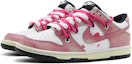Lookbook 【訂製球鞋】Nike Dunk Low 夏日巧禮 桃紅雪山 復古 百搭 低筒 板鞋 GS 黑白粉