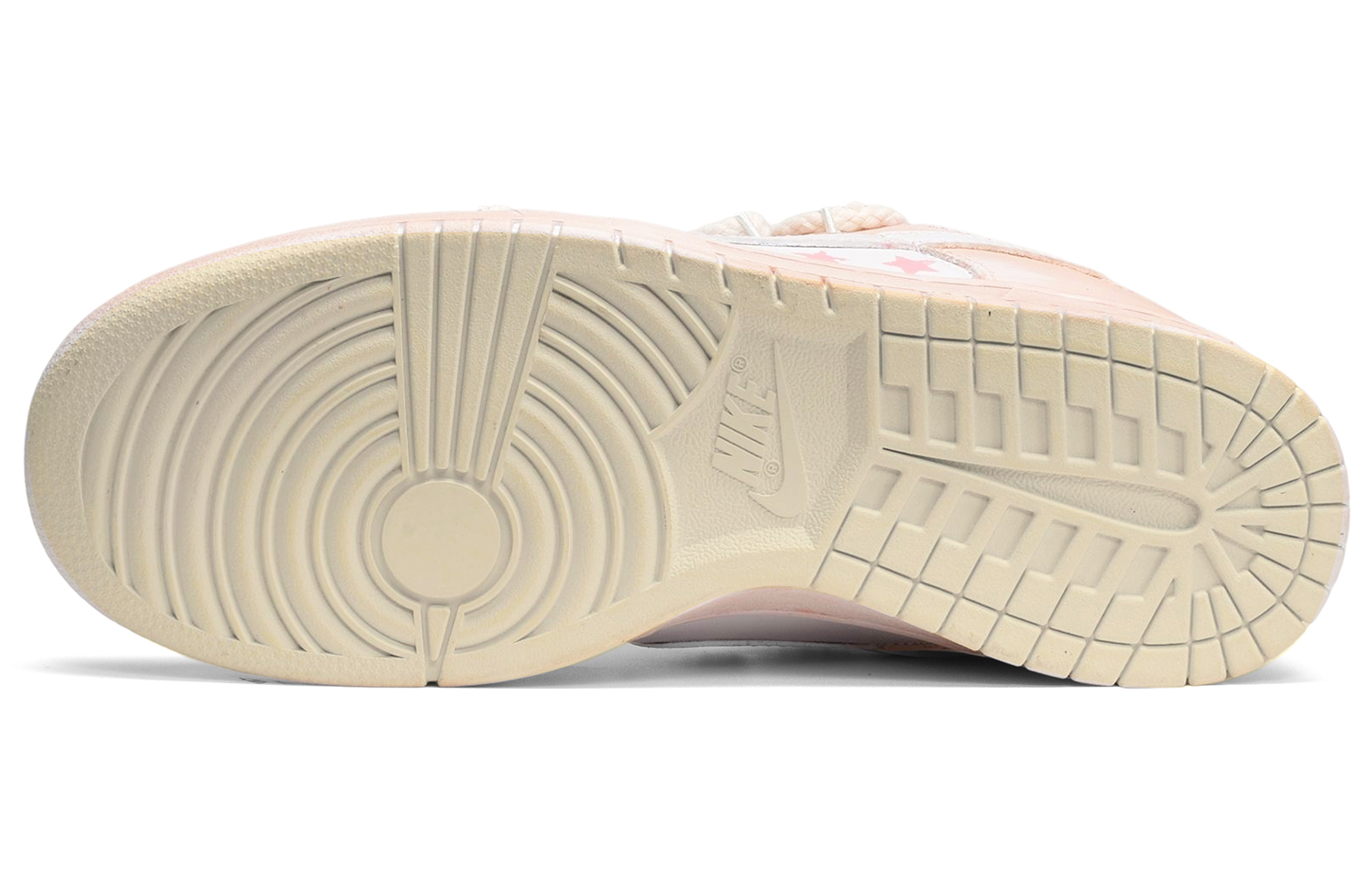 Purchase 【定制球鞋】 Nike Dunk Low 解構風 潮流符號 滿天星 低幫 板鞋 男款 粉白