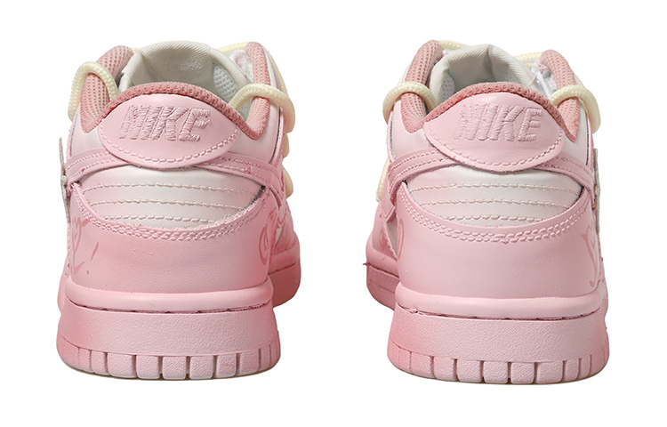 [Custom Shoes] Nike Dunk Low 'Pink White Heart' 圖 5