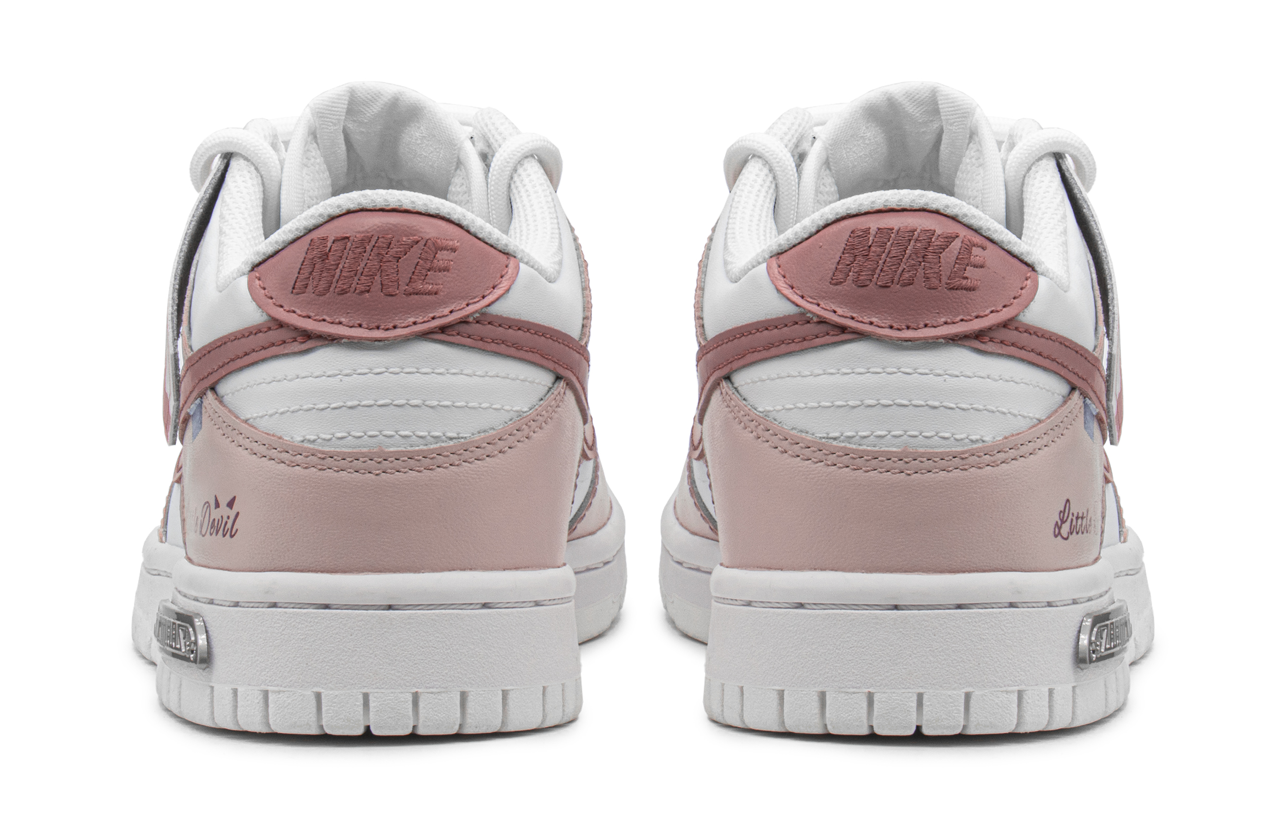 Shop [定制鞋] 耐克Dunk Low‘粉白小恶魔’ DH9765-100(TeamA-DK粉恶魔)