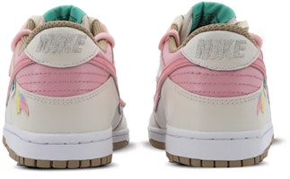 【カスタムシューズ】ナイキ ダンク ロー「ピンクホワイトモカレインボー刺繍」 DX6063-131(TeamK-彩虹刺绣贴S-BOX) Shop 【カスタムシューズ】ナイキ ダンク ロー「ピンクホワイトモカレインボー刺繍」 DX6063-131(TeamK-彩虹刺绣贴S-BOX)